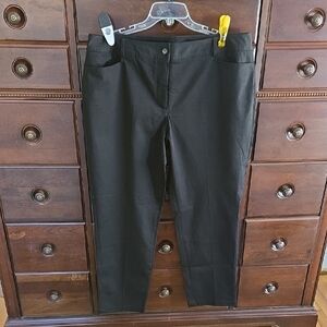 NEW Talbot's Heritage Chino Pants Size 16W Black